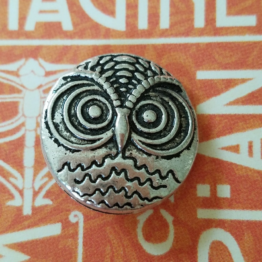Cute owl snap for snap jewelry new